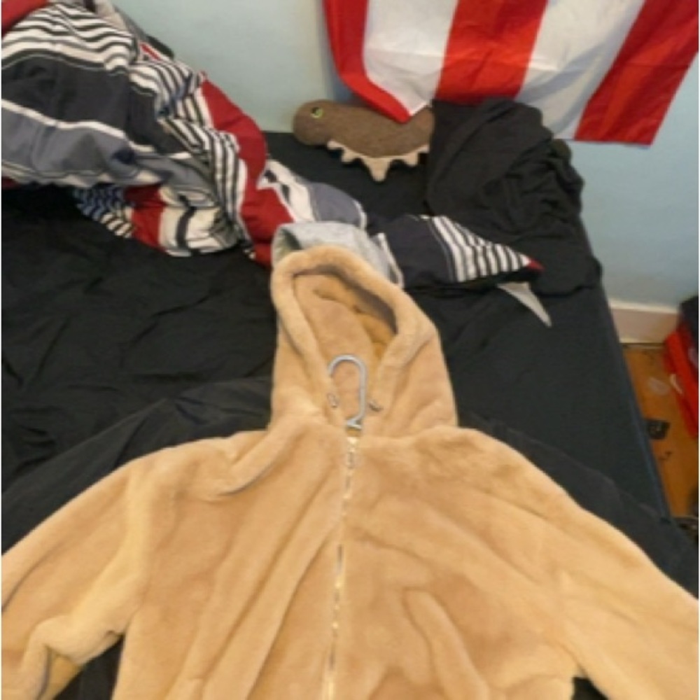 Forever 21 Tan Teddy Jacket